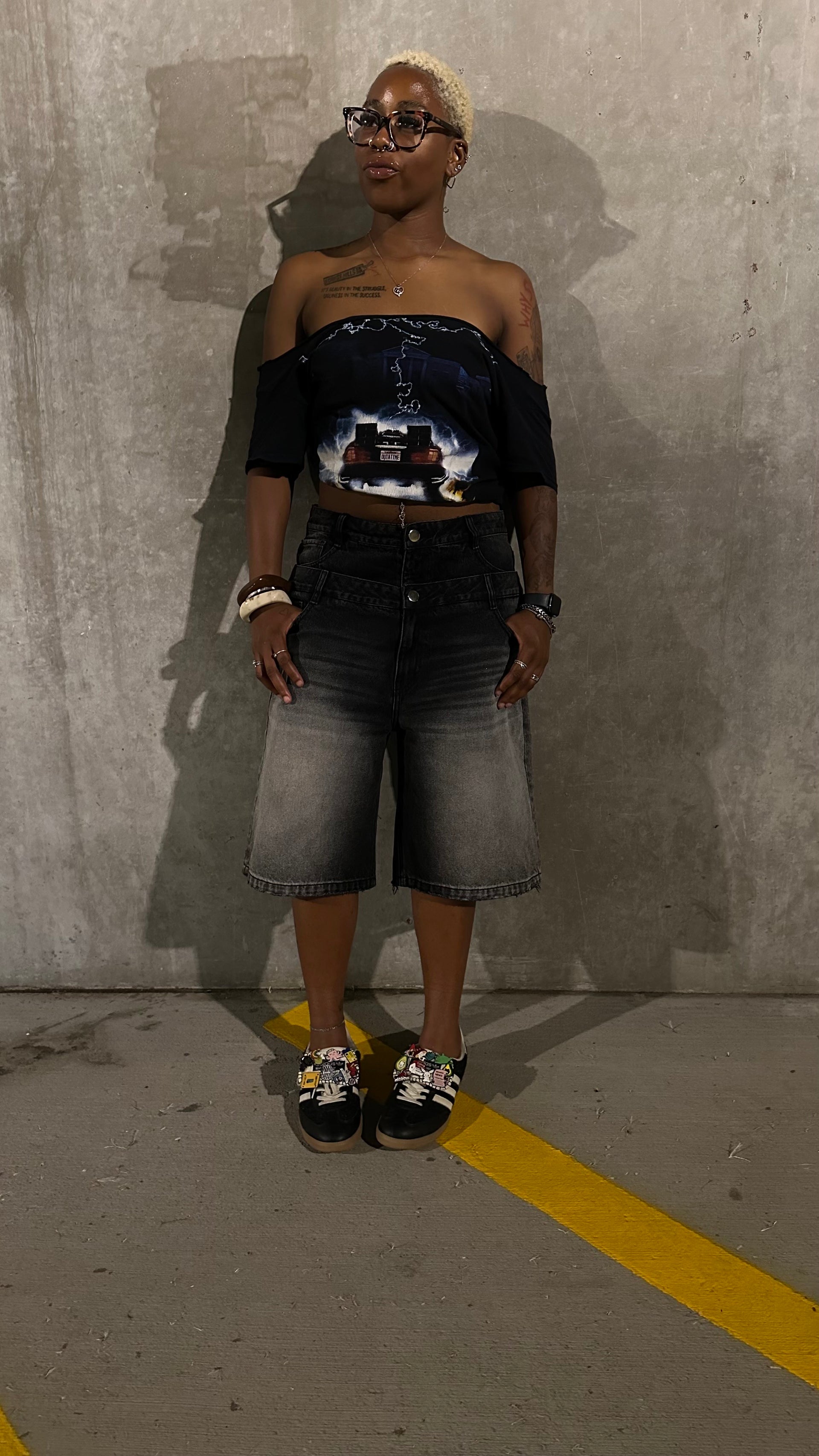Noir Jorts